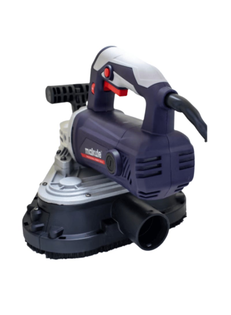 makute 2500W Three-Head Floor Sander with Vacuum – Dust-Free Triangular Concrete Grinder, Edge Polisher & Wall Putty Refurbishment Machine – 230mm Variable Speed Electric Tool- TG121-230 - Image 3