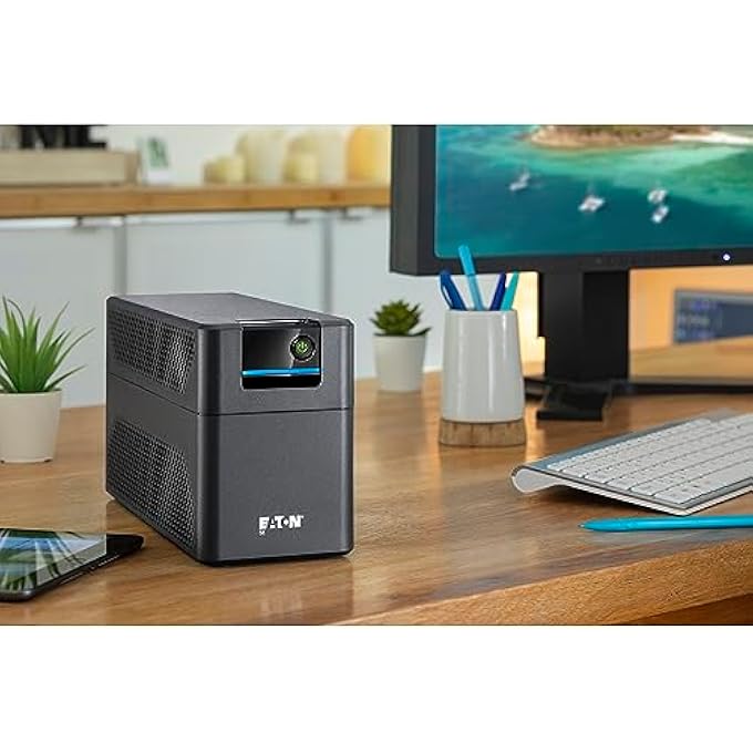 Eaton UPS 5E GEN2 1600 USB IEC - LINE-INTERACTIVE UNTERBRECHUNGSFREIE STROMVERSORGUNG - 5E1600UI - 1600 VA (6 IEC-C13-BUCHSEN, SOFTWARE ZUM HERUNTERFAHREN) - Image 3