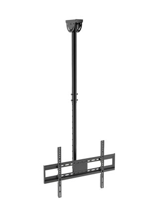 Ceiling-mounted screen holder for screens from 32 to 80 inches.