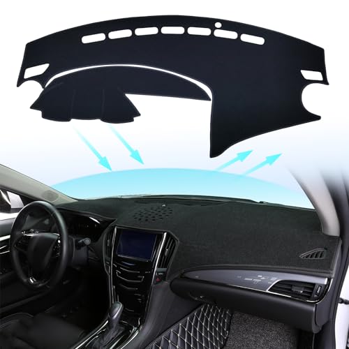 Partsable Dash Cover Mat for Mazda 3 2010 2011 2012 2013 Dashboard Cover Nonslip Dash Board Protector Mat Interior Accessories Sunshade Anti Glare Pad Carpet - Image 1