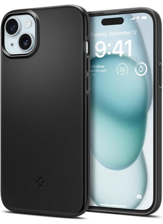 Thin Fit for iPhone 15 Plus Case Cover - Black - pzsku/Z5D87DA388FCE384D5C6DZ/45/_/1695454950/fc306a50-19e1-4aa9-8959-8e9f9a86ae5f