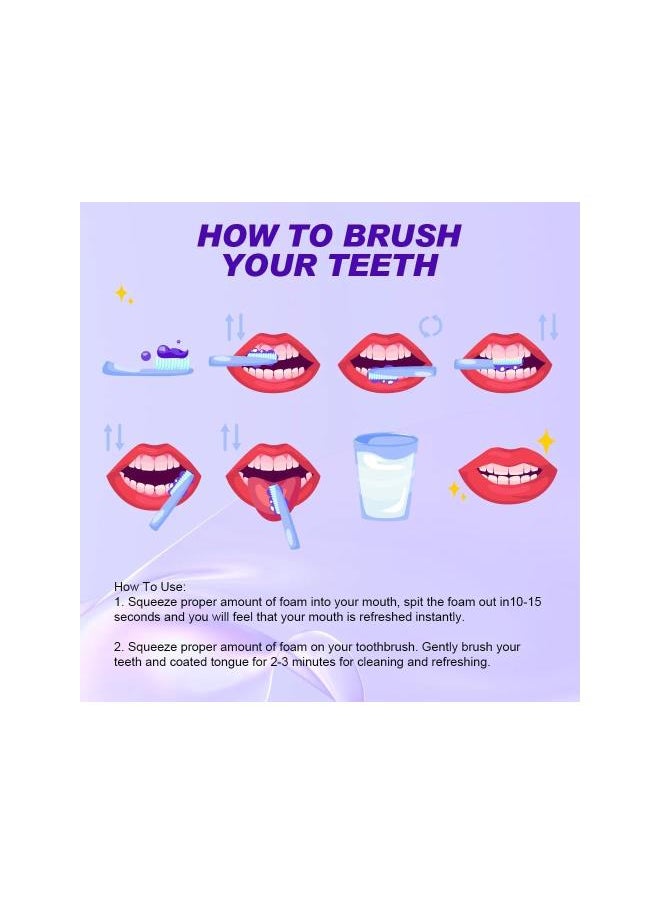silvercnc - Smilekit™ V34 Series Purple Toothpaste for Teeth Whitening Color Corrector Serum | Tooth Stain Removal | Purple Color Correcting Toothpaste Remove Yellow Stains Fresh Breath (1 PCS) - Image 1
