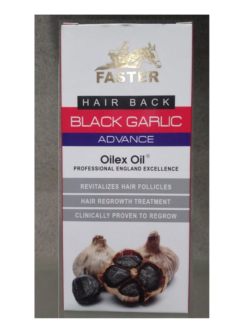 Faster Advance Oil Hair Back - 1 Piece - Black Garlic Multicolour 100ml