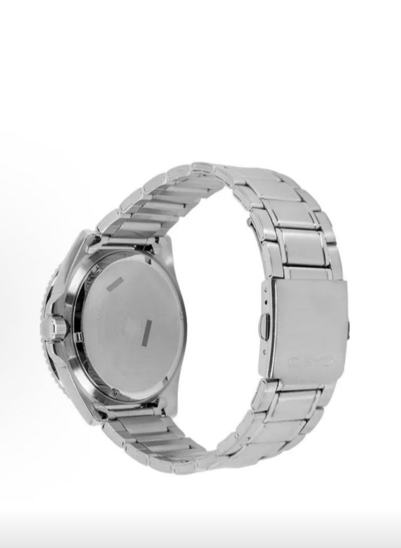 كاسيو ساعة كاسيو الكلاسيكية الكاملة من الفولاذ ، حركة الكوارتز وحزام الفولاذ ، ساعة كاسيو - Image 3