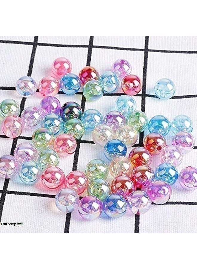 Green Tiger Arts & Crafts Multicolor Faceted Acrylic Beads Set for Jewelry Making and Decorations - Image 3