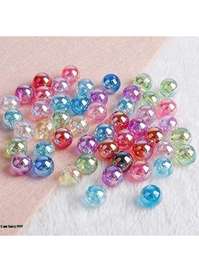Green Tiger Arts & Crafts Multicolor Faceted Acrylic Beads Set for Jewelry Making and Decorations - Image 5