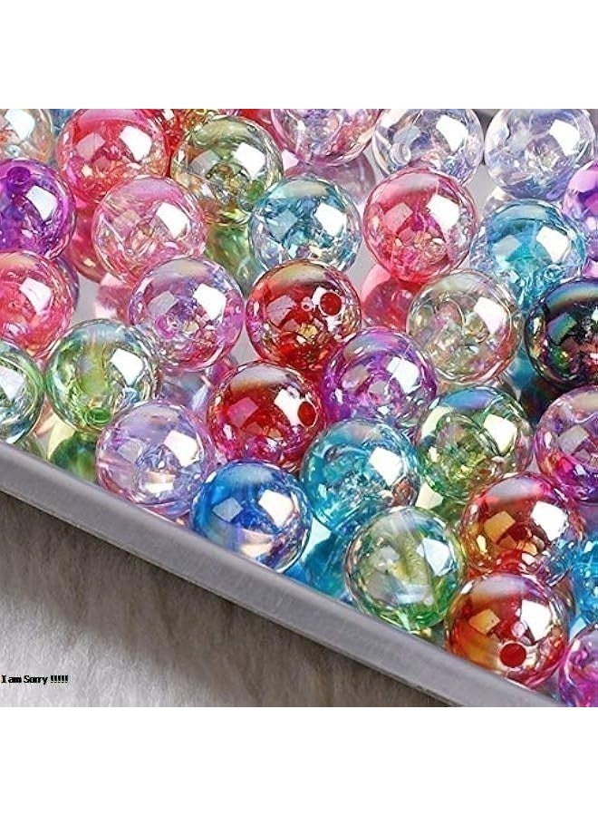 Green Tiger Arts & Crafts Multicolor Faceted Acrylic Beads Set for Jewelry Making and Decorations - Image 2