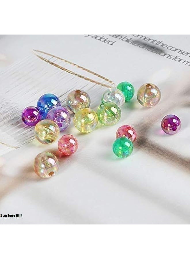 Green Tiger Arts & Crafts Multicolor Faceted Acrylic Beads Set for Jewelry Making and Decorations - Image 4