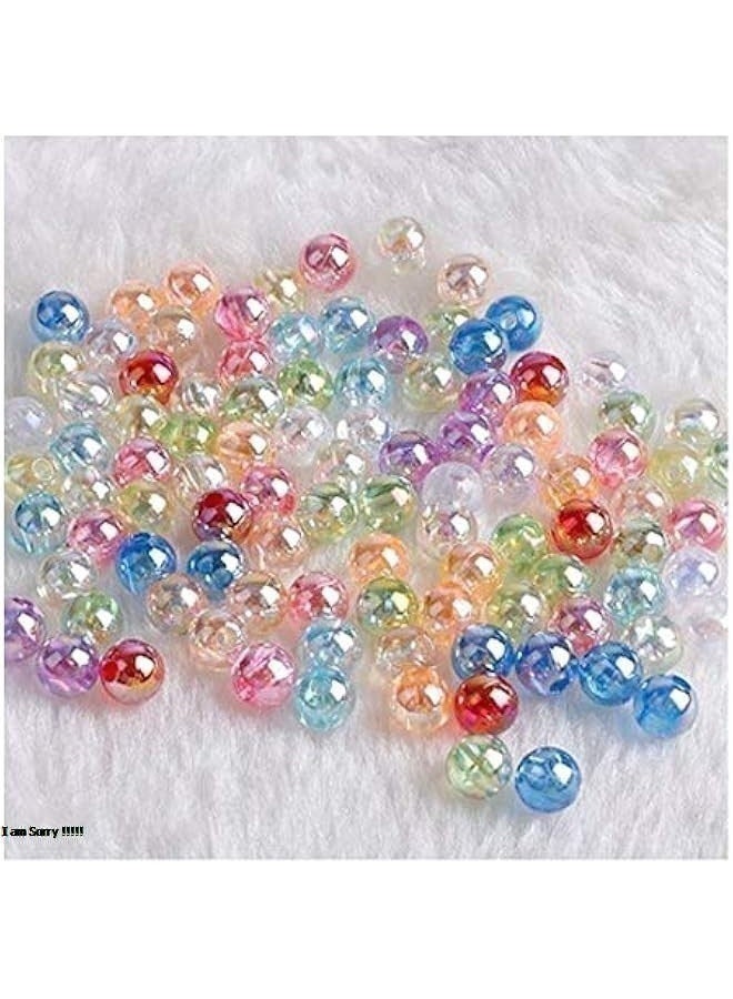 Green Tiger Arts & Crafts Multicolor Faceted Acrylic Beads Set for Jewelry Making and Decorations - Image 1