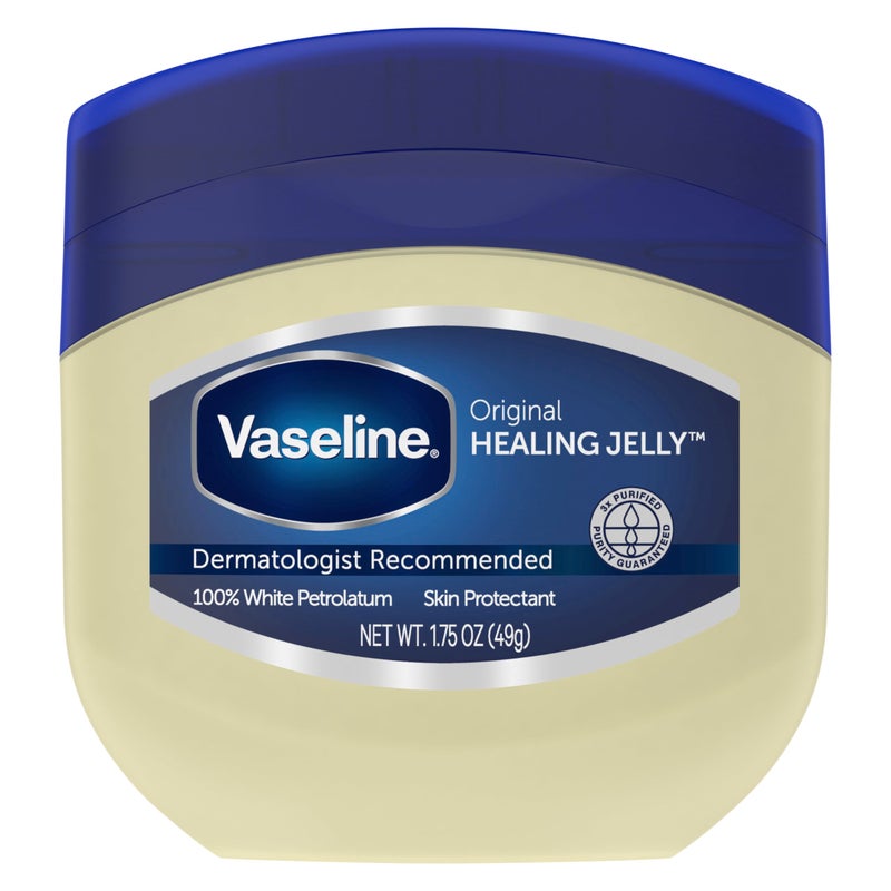Vaseline Healing Jelly For Dry Skin and Eczema Relief Original 100% Pure Petroleum Jelly 1.75 Ounce (Pack of 1) - Image 1