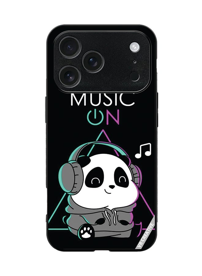 VR CREATIVE Protective Case Cover For Apple iPhone 17 Pro Music On Design Multicolour