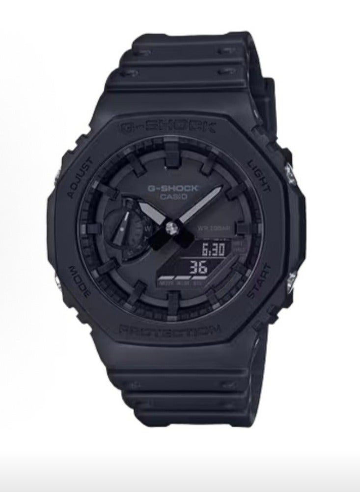 EDIFICE CASIO GA-2100 series 200-meter water-resistant quartz movement resin strap Japanese and Korean CASIO watch - Image 1