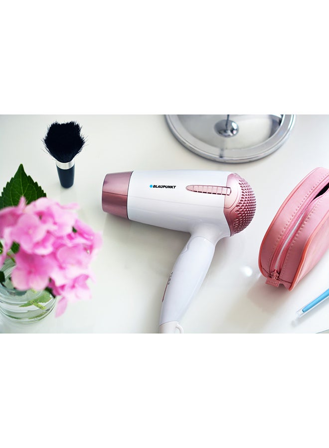 Blaupunkt Hair Dryer, 1200W, 3 Temperature And 2 Airflow Settings, Folding Handle, Sdf312Pk - Image 4