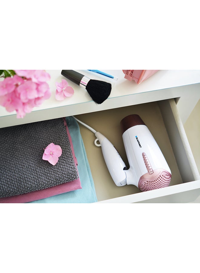 Blaupunkt Hair Dryer, 1200W, 3 Temperature And 2 Airflow Settings, Folding Handle, Sdf312Pk - Image 5