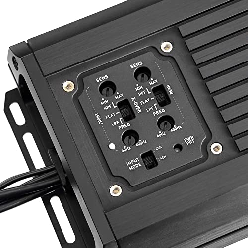 NVX MVPA4 600W Total RMS 4-Channel Bridgeable Marine-V Series Micro Class D Compact Marine/Powersports/Motorcycle Amplifier | IPX67 Waterproof Rating - Image 5