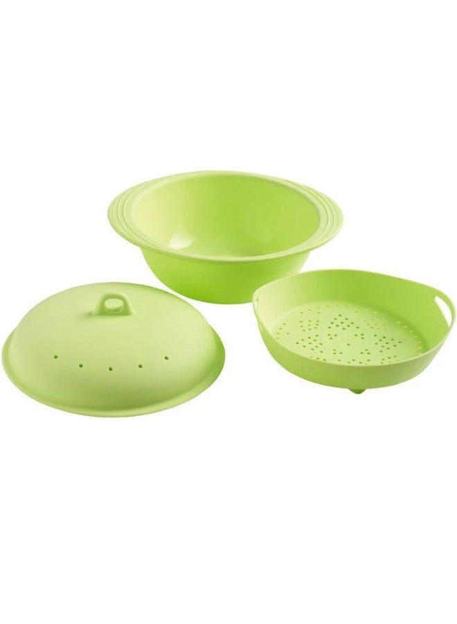 Mastrad Baby a rice spoon with a non-stick surface and a set of 2 silicone chopsticks The essential tool: a rice & grain cooker 4 piece set - Image 3