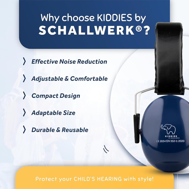 Schallwerk ® Noise Protection Headphones for Kids – Ear Protection for Kids, Toddlers, and Babies - Image 3