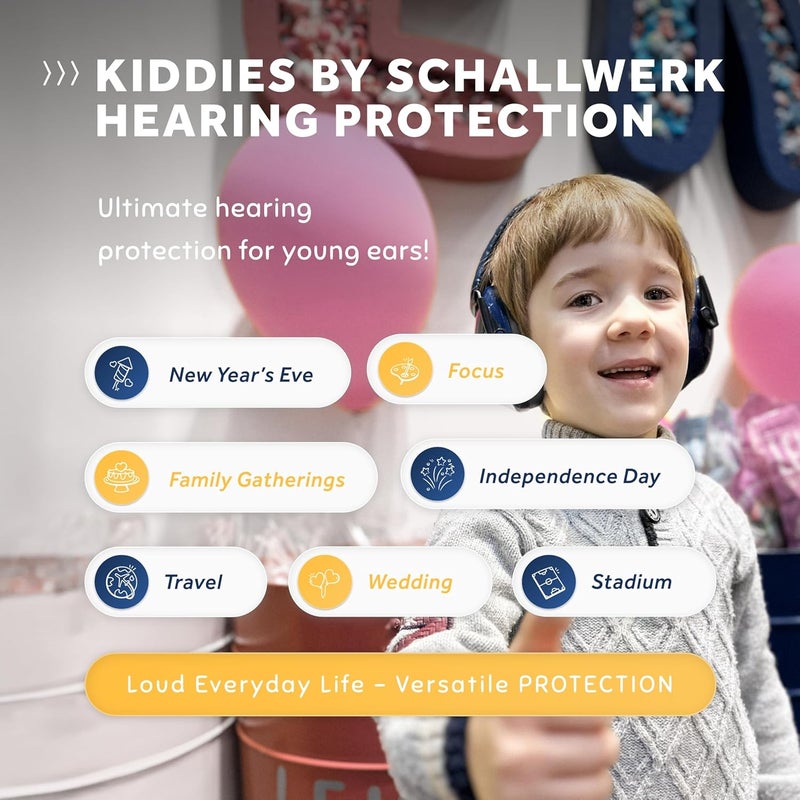 Schallwerk ® Noise Protection Headphones for Kids – Ear Protection for Kids, Toddlers, and Babies - Image 2