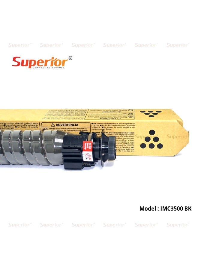 SOS Superior Premium Compatible Ricoh IMC3500 Black Toner Cartridge – High Yield – Suitable for Ricoh IMC3500, IMC4500, IMC5500, IMC6000 Series - Image 2