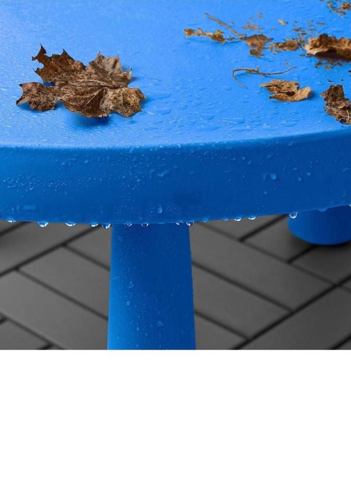 طاولة مدرسية اطفال لون ازرق - Image 4