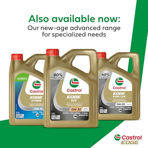 Castrol EDGE 0W-40 Advanced Full Synthetic Engine Oil | Power Boost Technology | 30% Improved Performance | For Petrol, Diesel, CNG & Hybrid Cars | 1L - Image 5