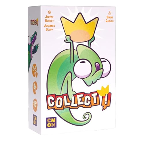 CMON Collect Card Game FastPaced Animal Strategy Bluffing Game for Families Friends Easy to Learn JungleThemed Fun for Kids Adults Ages 8 25 Players 15 Minute Playtime - Image 1
