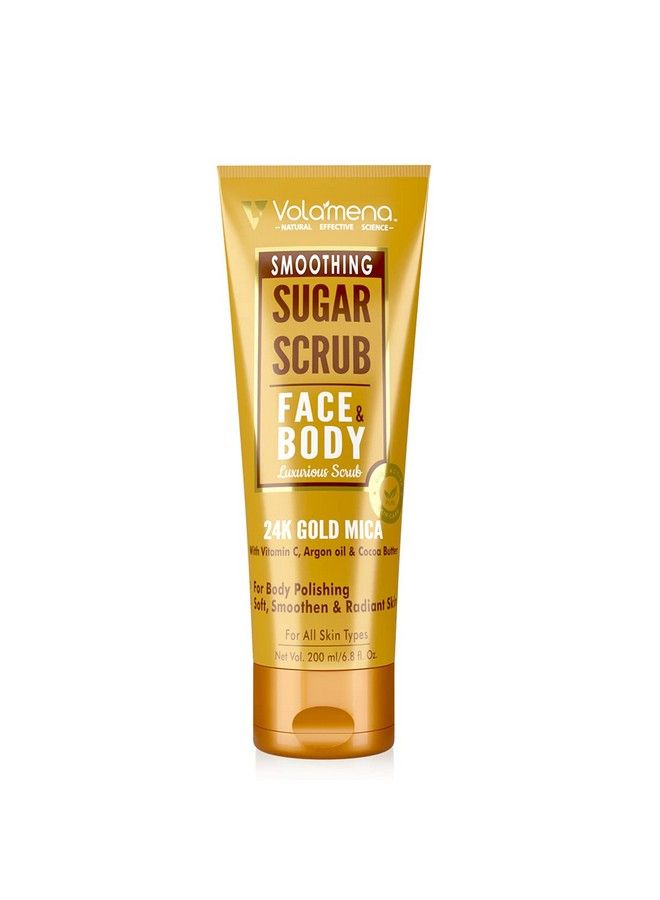 VOLAMENA WITH DEVICE Smoothing Face & Body Sugar Scrub 200 Ml - Image 1