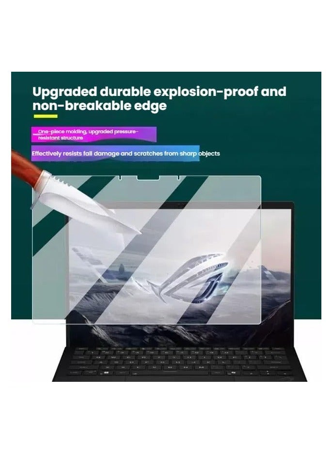عام مجموعة مزدوجة من واقيات الشاشة المتوافقة مع ASUS ROG Flow Z13 (2025) GZ302EA/GZ302E/GZ302 - فيلم ناعم عالي الوضوح مقاوم للخدوش (13.4 بوصة) - Image 4