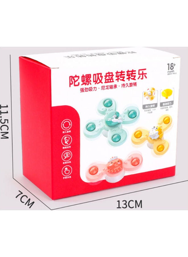 NIBEMINENT 3-Piece Suction Happy Bath Toy - Image 5