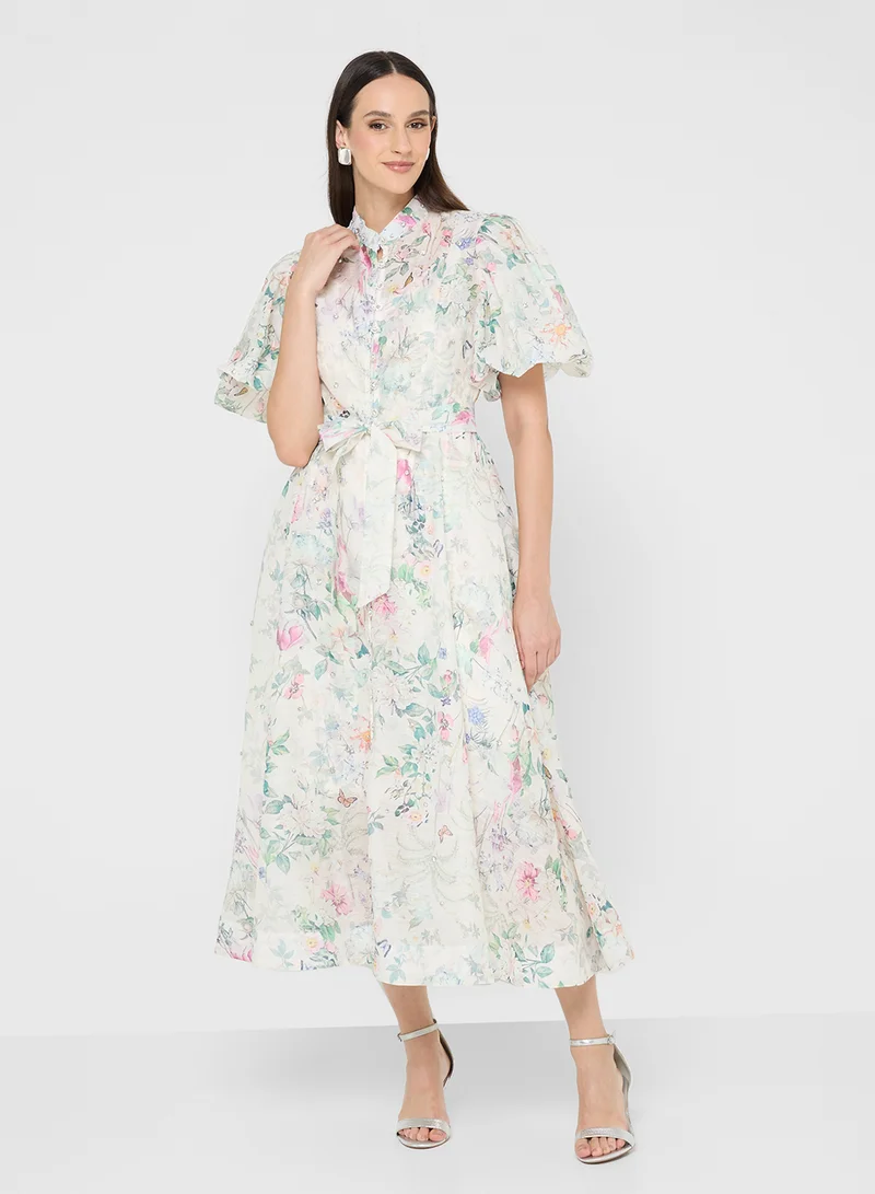 ايلا Floral Print Dress