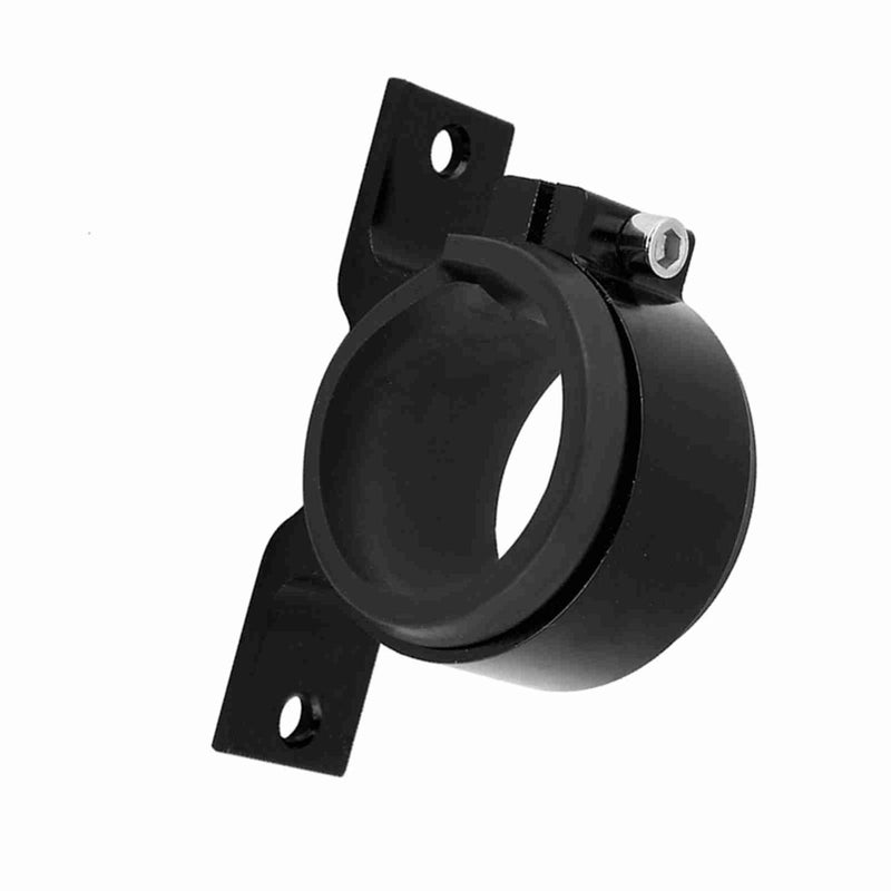 Aluminum Alloy 50mm Car Fuel Pump Mounting Bracket Single Filter Clamp Cradle Black - Image 5
