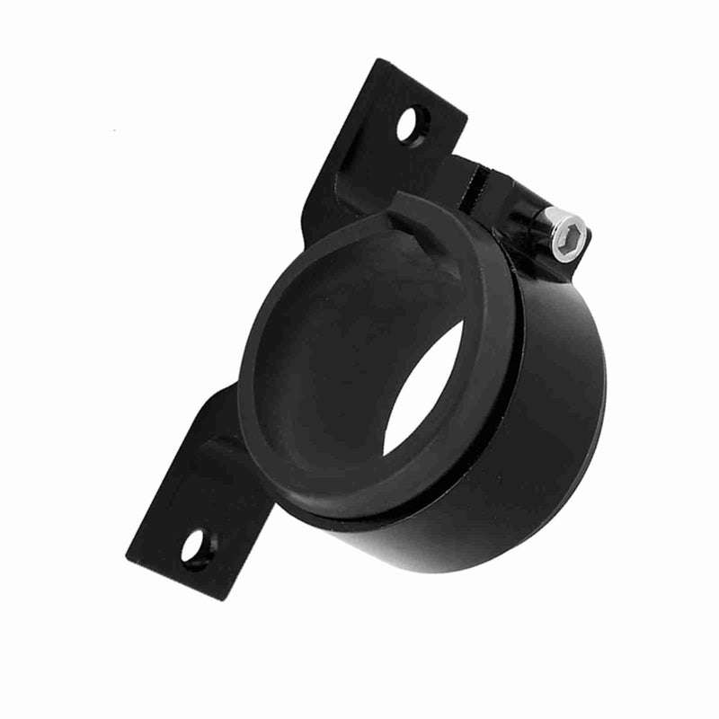 Aluminum Alloy 50mm Car Fuel Pump Mounting Bracket Single Filter Clamp Cradle Black - Image 4