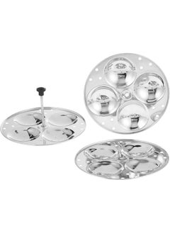 VINOD VINOD 3 Layer Stainless Steel Idly Stand, VIC004, Idli Tray, Idli Container, Idli Pan, Steamer Stand, Steamer Insert  - Image 2