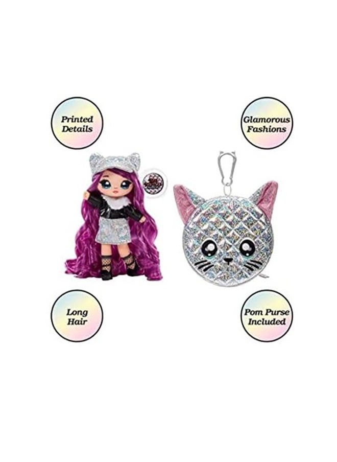 Na! Na! Na! Surprise Glam Series 2in1 Pom Doll Metallic - Asst  - Image 2