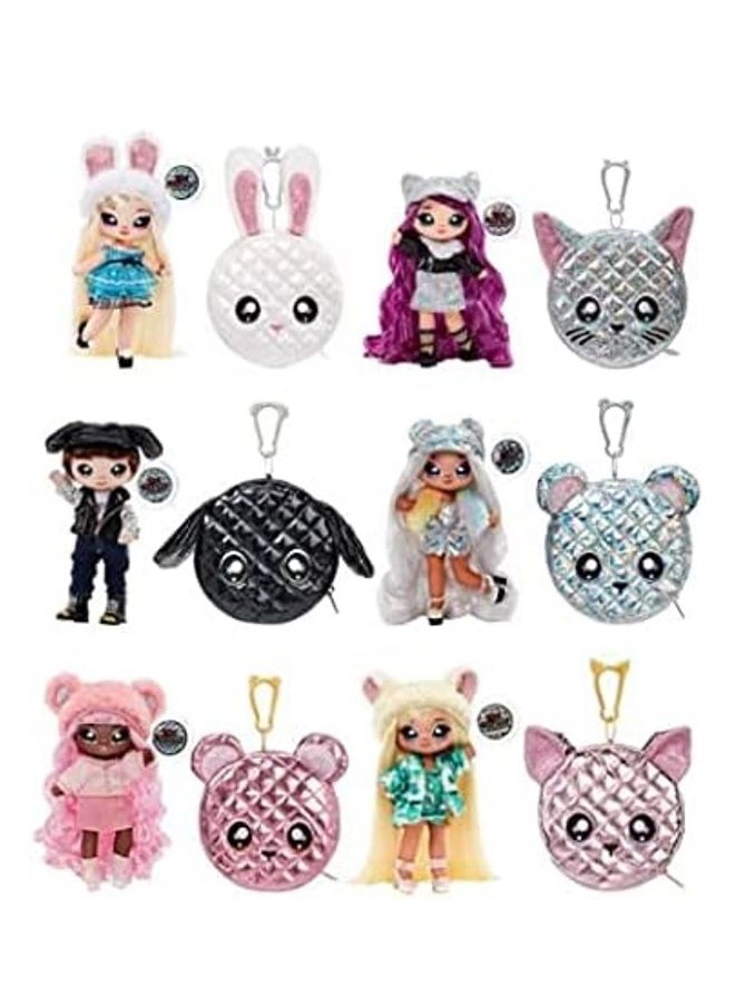 Na! Na! Na! Surprise Glam Series 2in1 Pom Doll Metallic - Asst  - Image 4