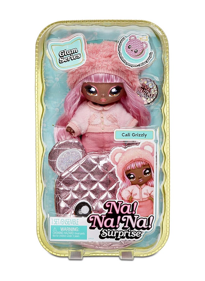 Na! Na! Na! Surprise Glam Series 2in1 Pom Doll Metallic - Asst  - Image 5
