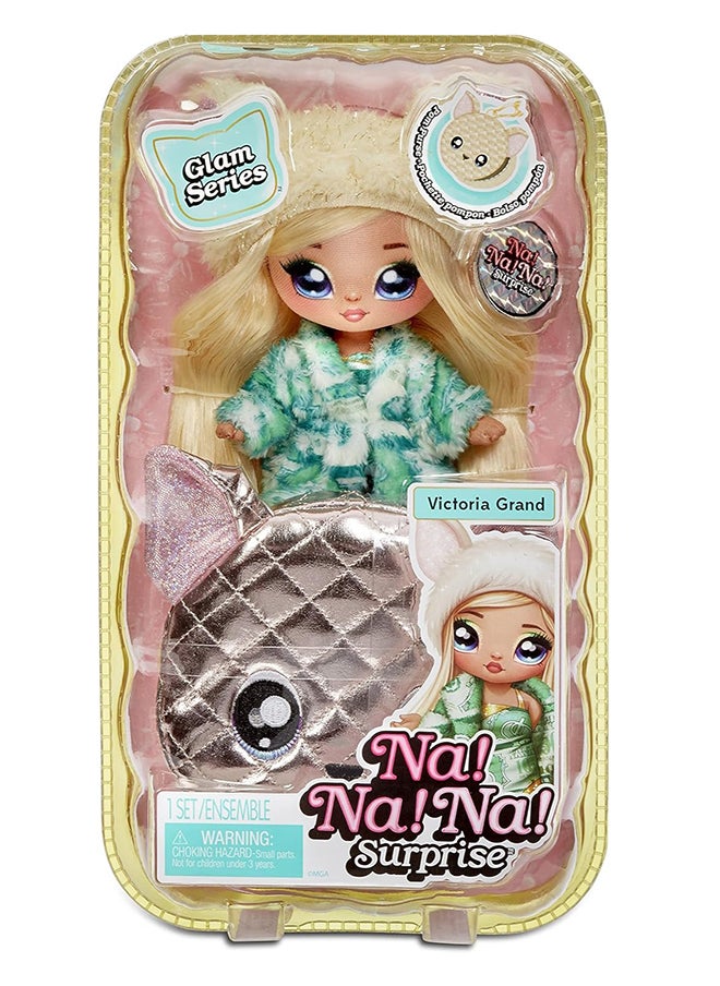 Na! Na! Na! Surprise Glam Series 2in1 Pom Doll Metallic - Asst  - Image 3