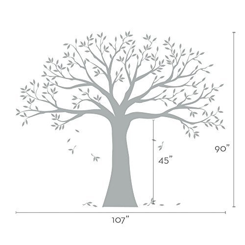 Simple Shapes Family Tree Wall Decal by Simple Shapes (Chestnut Brown, Standard Size: 107" w x 90" h) - Image 4