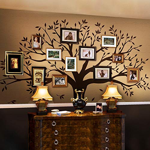 Simple Shapes Family Tree Wall Decal by Simple Shapes (Chestnut Brown, Standard Size: 107" w x 90" h) - Image 1