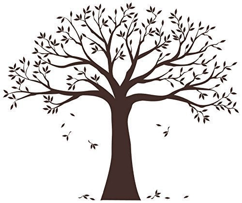 Simple Shapes Family Tree Wall Decal by Simple Shapes (Chestnut Brown, Standard Size: 107" w x 90" h) - Image 5