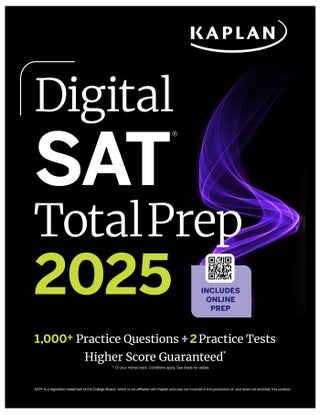 Digital SAT Total Prep 2025 with 2 Full Length Practice Tests, 1,000+ Practice Questions, and End of Chapter Quizzes - pzsku/Z5D892F6DCEC1FDA65285Z/45/_/1732717480/991aae22-9e4d-4c77-b3ac-460f4c53fd1d