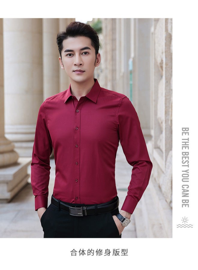 Long-sleeved Shirt Men's Fashion Brand Trendy Loose Shirt With Tie For Lovers Dk Uniform