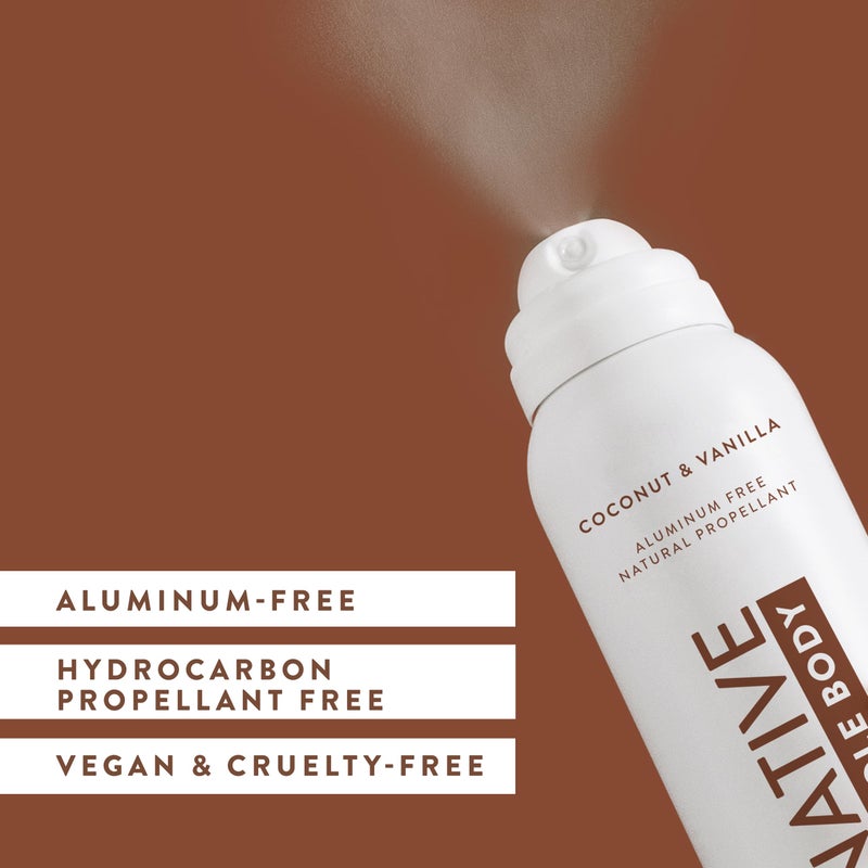 Native Whole Body Deodorant Spray Contains Naturally Derived Ingredients, Deodorant for Women & Men | 72 Hour Odor Protection, Aluminum Free with Coconut Oil and Shea Butter | Coconut & Vanilla - Image 3