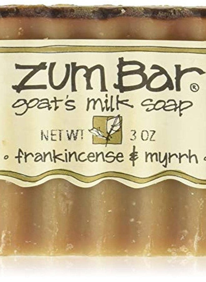 ZUM Frankincense & Myrrh Soap Bar, 3 Oz  - Image 1