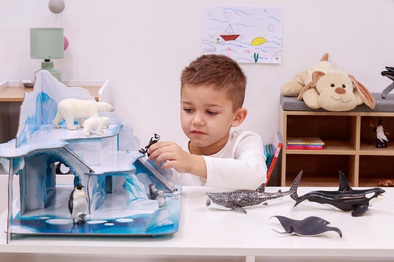 Papo  Whale Shark  Realistic Figurine  for Ages 3  Marine Life Collection  Hand Painted  Highly Detailed  Durable and Educational  Gift Idea  Collectable  Whale Shark Toy - Image 4