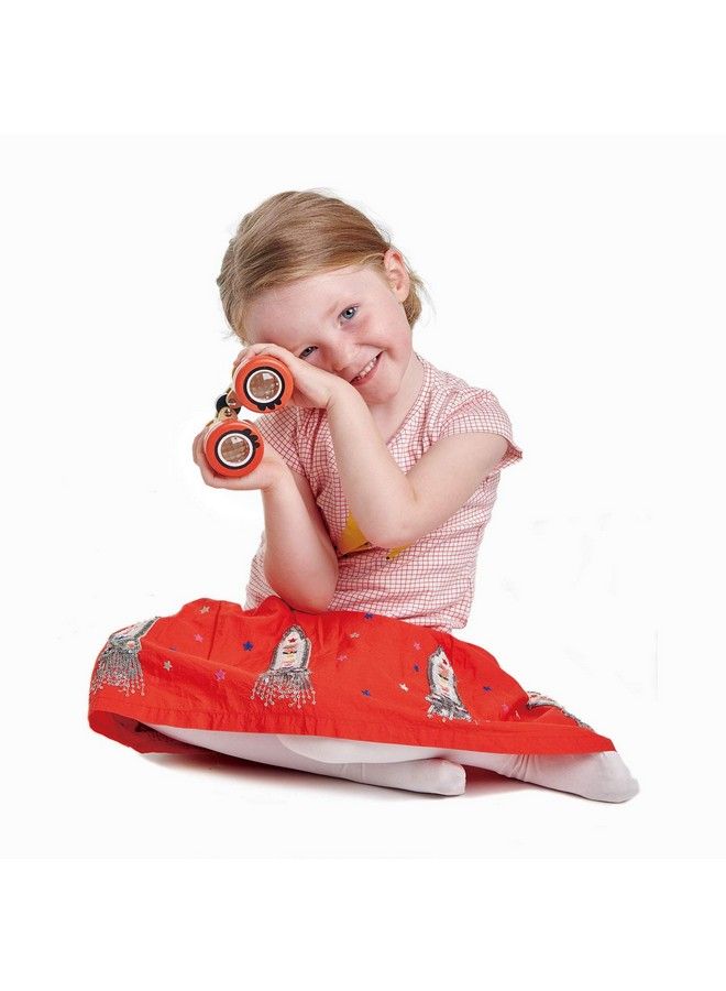 Tender Leaf Toys Safari Binoculars Solid Wood Binoculars With Kaleidoscope Lenses For Kids 3+ - Image 3