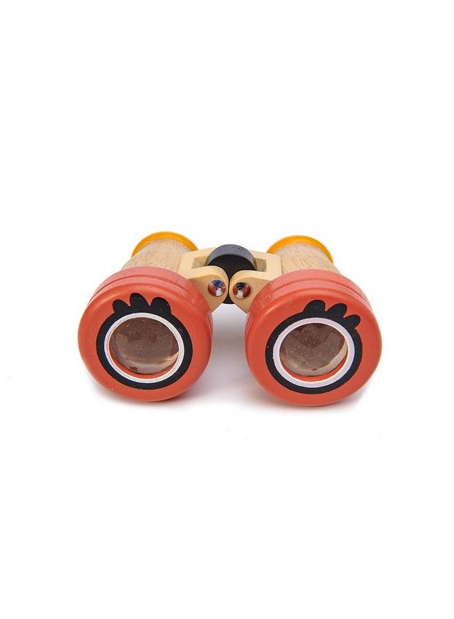Tender Leaf Toys Safari Binoculars Solid Wood Binoculars With Kaleidoscope Lenses For Kids 3+ - Image 5