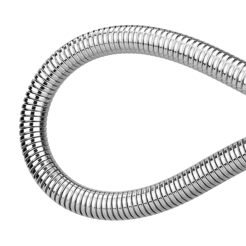 Orvos Shower hose pull out 15 meter Stainless steel outer hose with nylon braided inner tube for hand showers and health faucets in high end luxury bathrooms set of 1 - Image 3