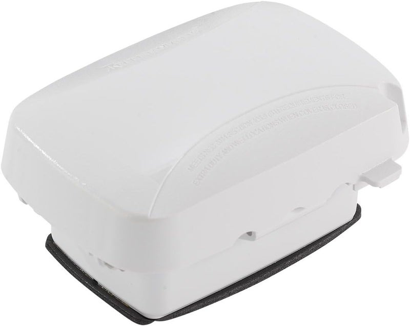 Intermatic WP5100W Extra Duty Plastic Weatherproof Cover, 2.75-Inch Single Gang, White - Image 2