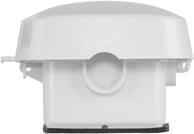 Intermatic WP5100W Extra Duty Plastic Weatherproof Cover, 2.75-Inch Single Gang, White - Image 5